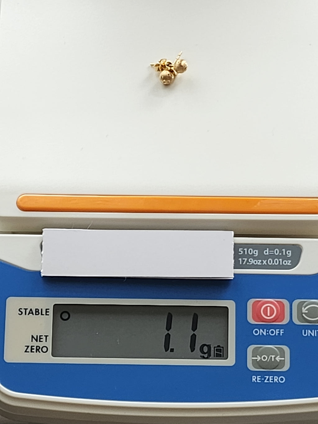 The Dinah 18K Gold Ball Stud Earrings