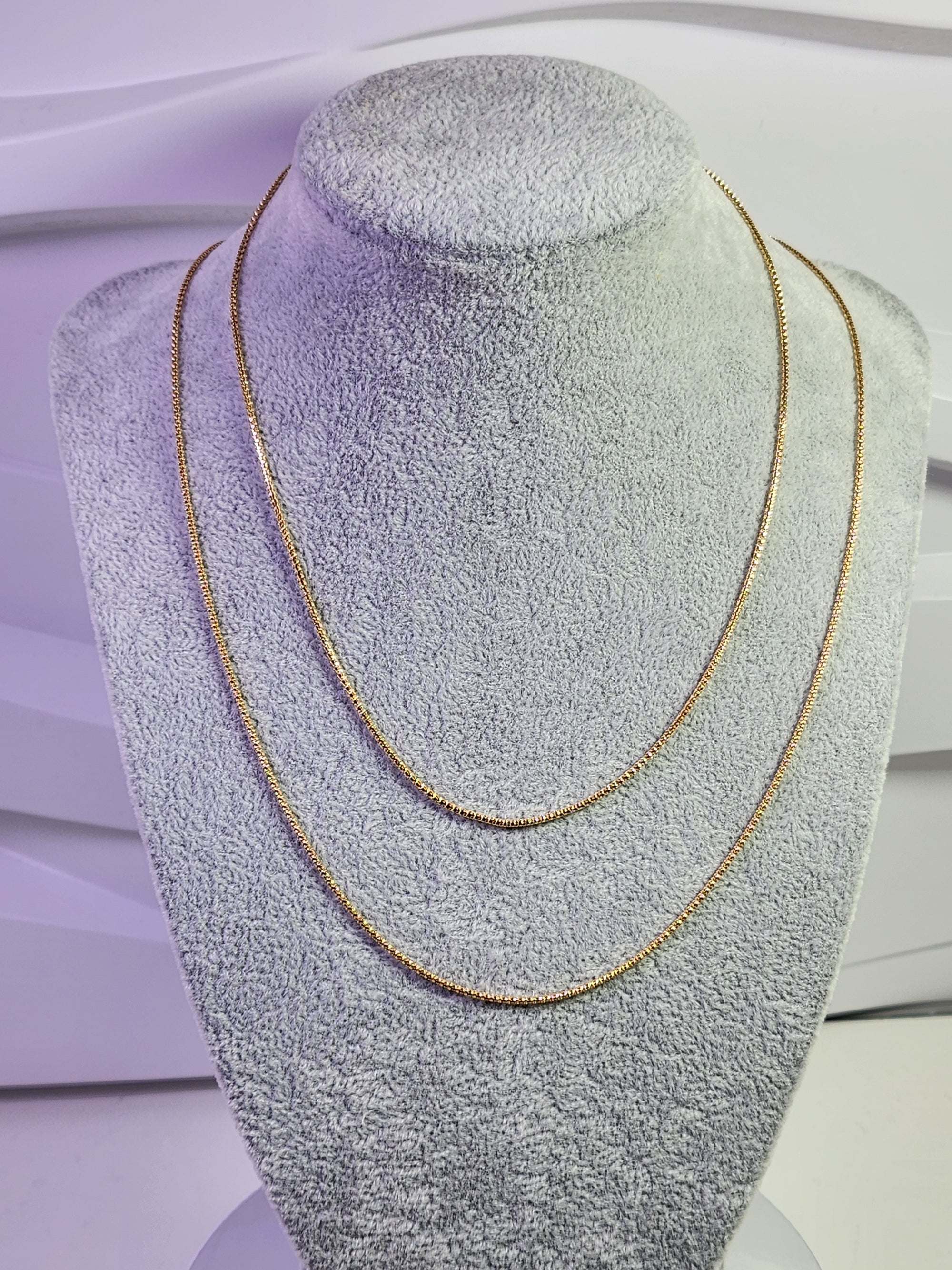 The Shira 18K Gold Curb Chain Necklace
